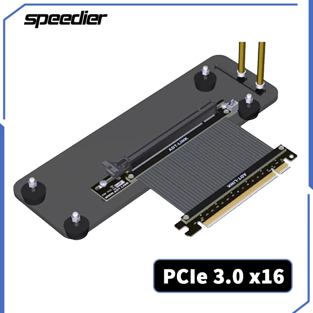 Pcie 4.0 X16 Riser Cable 90 Degree - PCI Express X16 Grafik Kartı Dikey