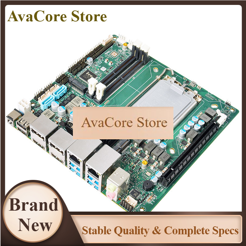 Lga 1700 Ddr5 Itx Motherboard - AvaCoreITX610B Anakart Mini ITX Endüstriyel Anakart