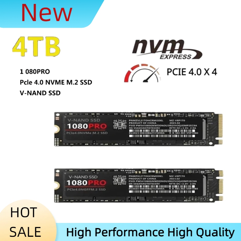 M.2 Nvme 4Tb Pcie 4.0 Ssd - Yeni Orijinal 1080Pro 512GB‑4TB NVMe PCIe