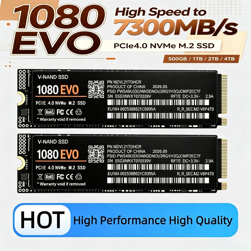 M.2 Nvme 4Tb Pcie 4.0 Ssd - 2026 YENİ 1080 EVO M.2 NVMe