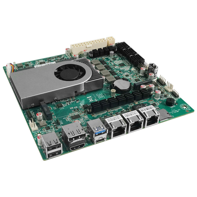 Nas Motherboard N100 6 Sata - N150 NAS ana bilgisayar SATA anakartı