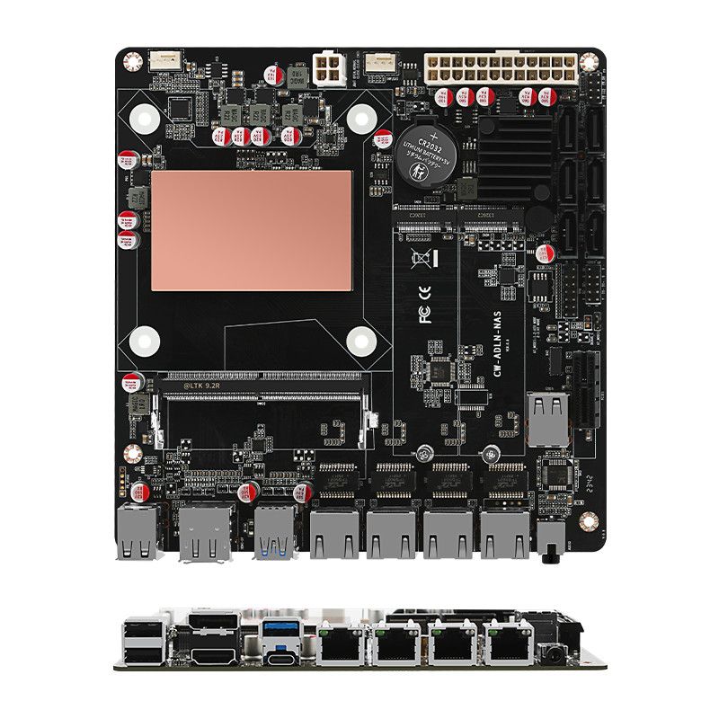 Düşük Güçlü N100/N305/N150 NAS - Nas Motherboard N100 6 Sata incelemesi ve fiyatı