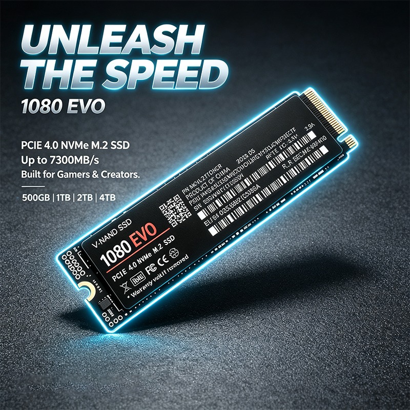 YENİ Yüksek Performanslı 1080  - M.2 Nvme 4Tb Pcie 4.0 Ssd incelemesi ve fiyatı