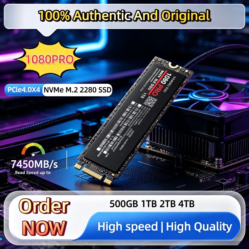 %100 orijinal 1080PRO PCIe 4.0 - M.2 Nvme 4Tb Pcie 4.0 Ssd incelemesi ve fiyatı