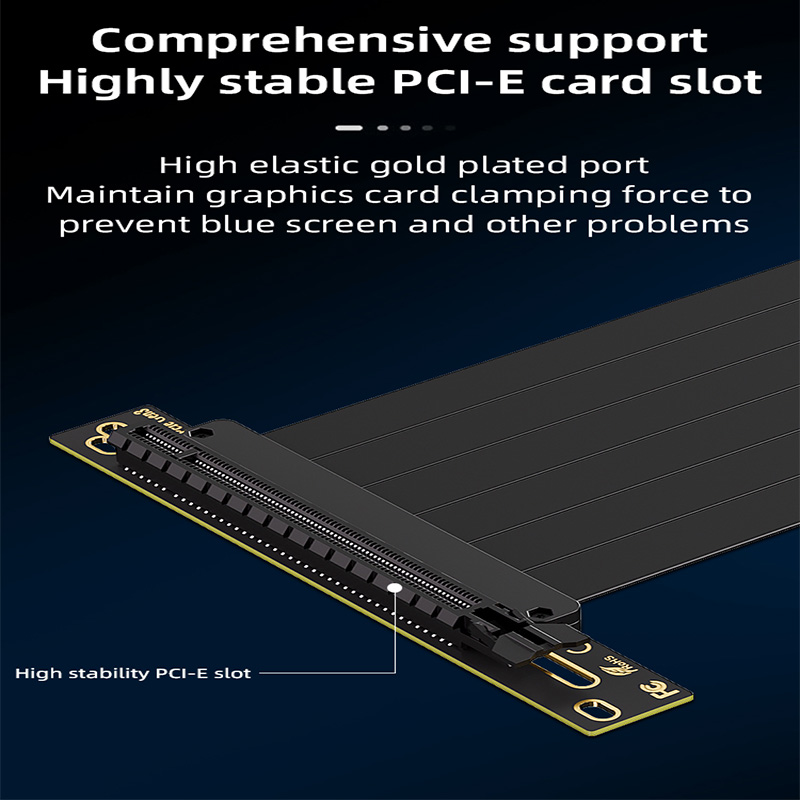 TEUCER Dikey GPU Montaj Braket - Pcie 4.0 X16 Riser Cable 90 Degree incelemesi ve fiyatı