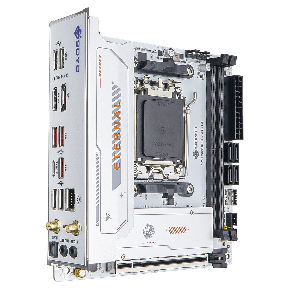 SOYO Eternal B650ITX Anakart Ç - B650 Itx Motherboard Wifi incelemesi ve fiyatı